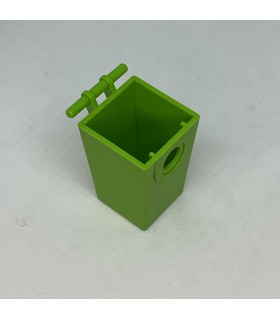 Mj garbage can green