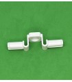 Mj essieu vissable ø 9,9mm blanc