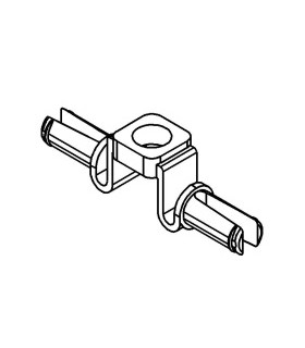 Mj screw shalt ø 9,9mm aluminum gray