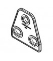 Mj plaque triangle souple 2x1 translucide