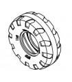 Mj tyre 11x9 light grey