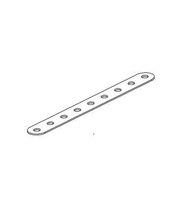 Strip 9 holes orange