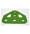 Embase triangulee plate vert