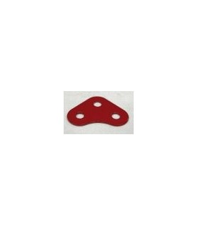 Petit gousset d'assemblage rouge