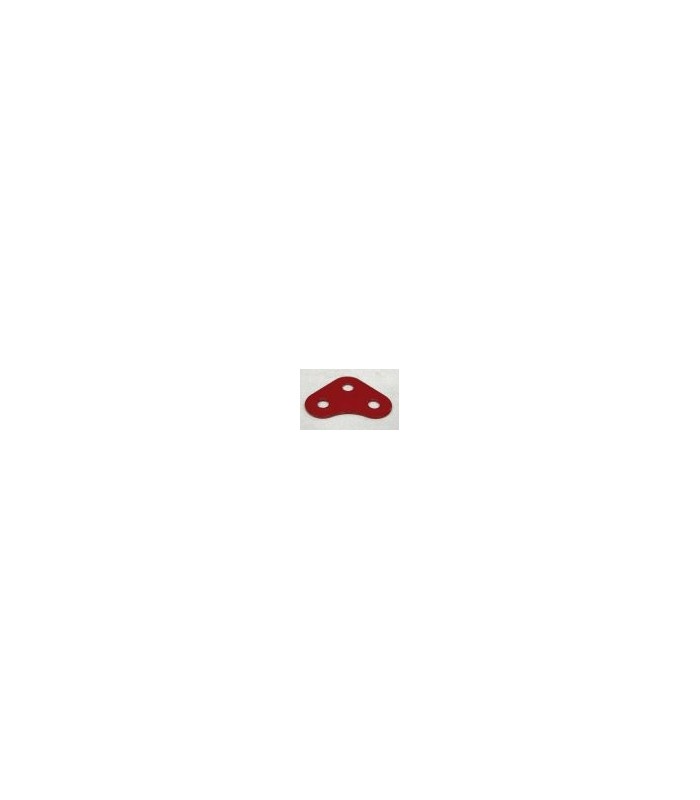 Petit gousset d'assemblage rouge