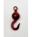 grand crochet lesté rouge (ancien modèle)