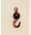 large weighted hook (old model) red