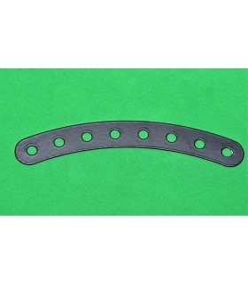 Flexible Curved Strip, 100 mm, 115 mm radius grey f1 (pack of 5)
