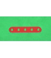 Very flexible band 5 adv red metal (pack of 10)