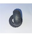 Pneu en caoutchouc ø58 mm pour roue C901 noir