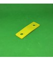 Mj special flexible plate 2 holes yellow