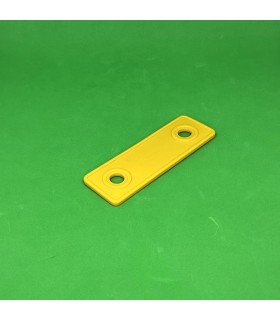 Mj special flexible plate 2 holes yellow orange