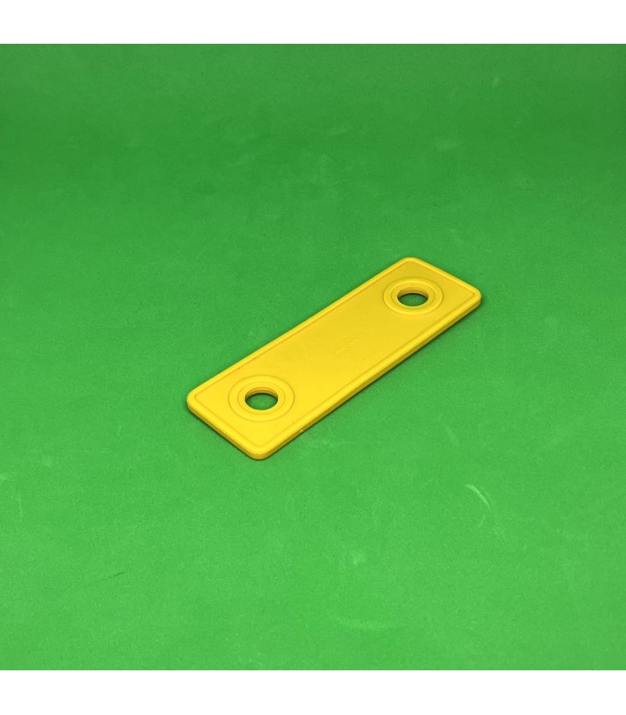 Mj special flexible plate 2 holes yellow orange