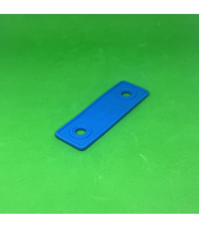 Mj special flexible plate 2 holes blue