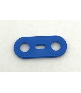 Mj flat strip 2 holes blue