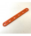 Mj flat strip 6 holes orange
