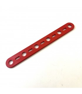 Mj flat strip 6 holes red