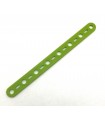 Mj Flat strip 8 holes apple green
