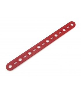 Mj Flat strip 8 holes red