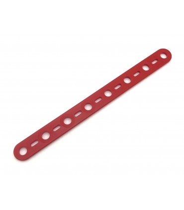 Mj Flat strip 8 holes red