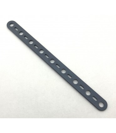 Mj flat strip 9 holes grey