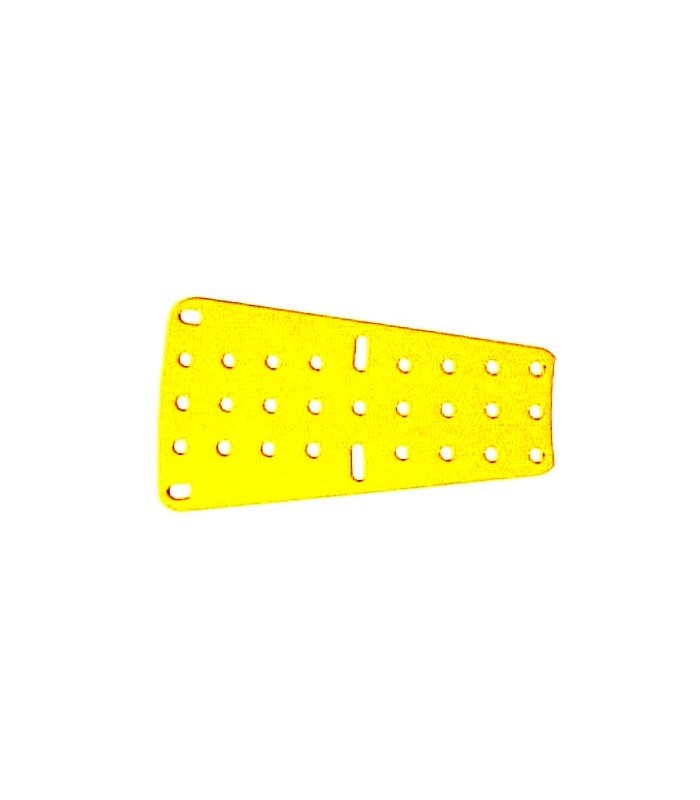 Plaque secteur s/ rebords jaune Plaque secteur s/ rebords jaune