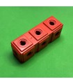 Mj triple cube 3x1 red