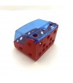 Mj windshield transparent blue + cabin 3 holes red