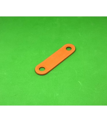 Mj bande spéciale souple 2 trous orange citrouille