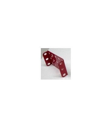 Plaque a rebords 60 x 40 mm rouge (3 x 5 tr)