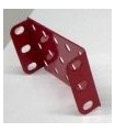 Plaque a rebords 60 x 40 mm rouge (3 x 5 tr)
