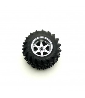 Rim and tyre nikko 80/42 wh42 left
