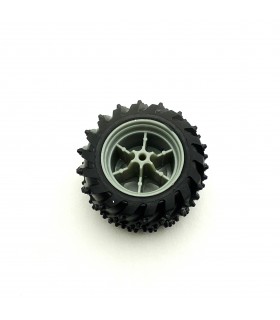 Rim and tyre nikko 80/42 wh42 left