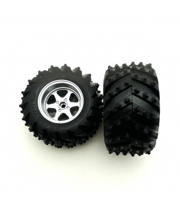 Rim and tyre nikko 80/42 wh42 left