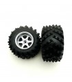 Rim and tyre nikko 80/42 wh42 left