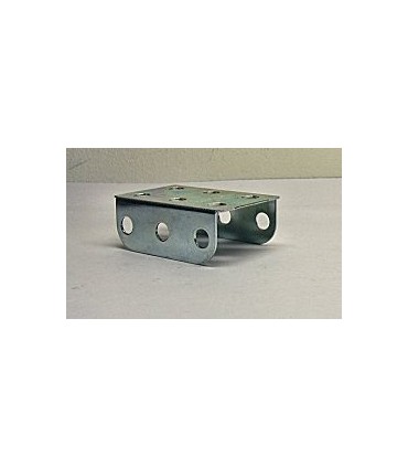 Plaque a rebords 38 x 25 mm zn (3 x 2 tr)