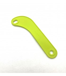Mj Rounded band 2 holes soft anise green