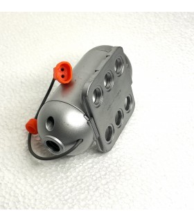 Mj battery container for motion control motor aluminum grey