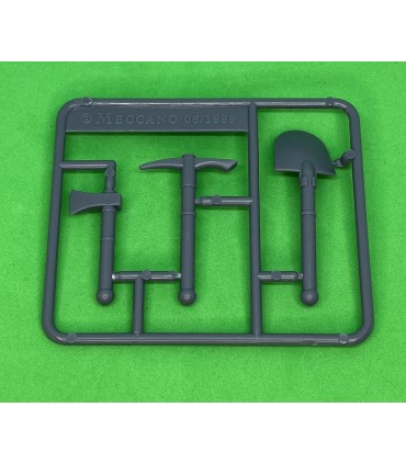 Mj outils en grappe gris (hache, pioche, pelle)