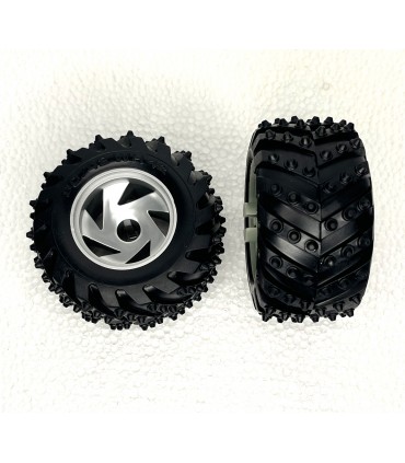 Mj rim and tyre nikko wh42 left