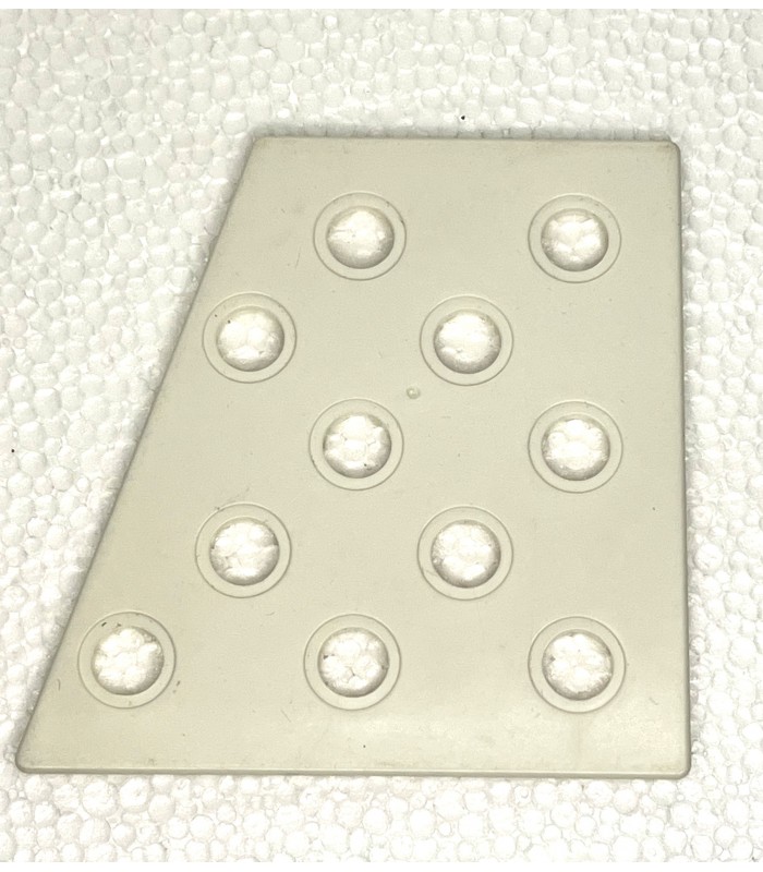 Mj plaque trapèze rigide 3x3 blanc Mj plaque trapèze rigide 3x3 blanc