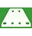 Mj trapezoidal flexible plate white