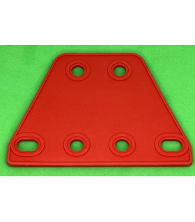 Mj trapezoidal flexible plate red