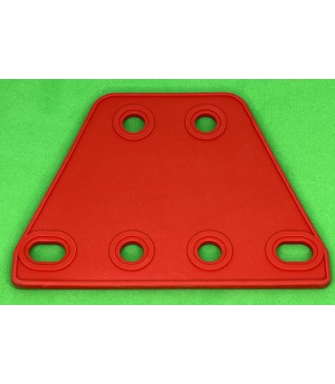 Mj trapezoidal flexible plate red
