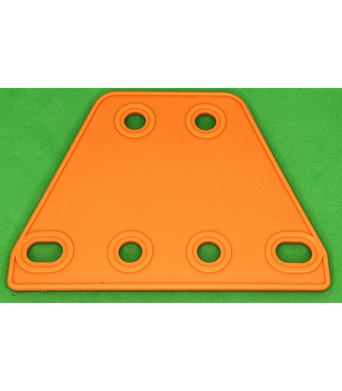 Mj plaque trapeze souple orange