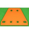 Mj plaque trapeze souple orange