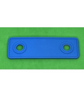 Mj special flexible plate 2 holes blue