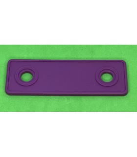 Mj special flexible plate 2 holes purple