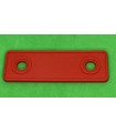 Mj special flexible plate 2 holes red