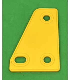 Mj plaque souple triangle rectangle jaune/orange